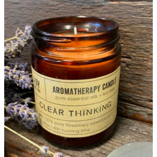 Aromatherapy Candle Clear Thinking Vegan